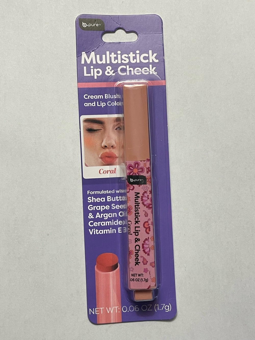 Multistick Lip & Cheek — Coral Cream Stick